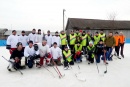 На хоккейном корте в Головино прошел межпоселенческий турнир среди трех команд