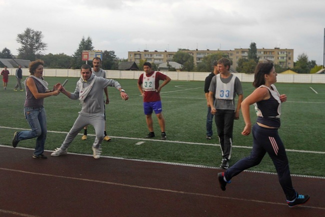 29 сентября 2013 на стадионе "Чайка" прошла легкоатлетическая эстафета в рамках спартакиады трудящихся