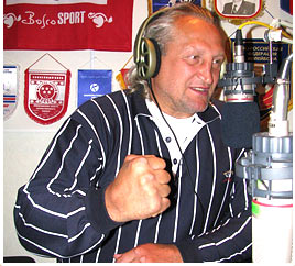 Виталий Качановский. Ведущий программы "Цена победы" на радио "Спорт". Фото с официального сайта