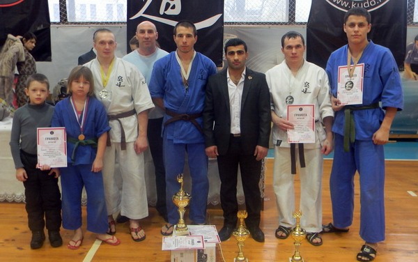 Кудоисты угличского клуба "Витязь" на Всероссийском турнире в Иваново